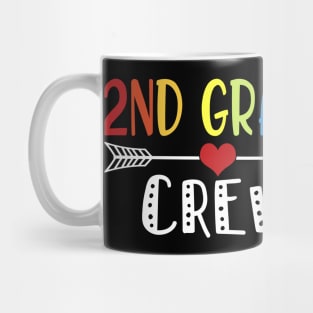 2nd Grade Crew Second Grade Teacher Student Kids Gift Back To School Mug